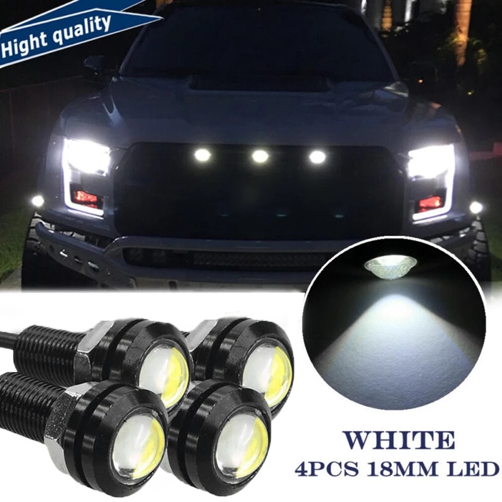 Car led light 18MM eagle eye light 9W screw counter reversing light waterproof led car light