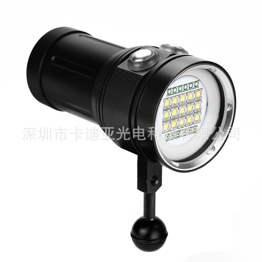  dedicated to professional diving lamp photography light flashlight high-power camera lamp photography lamp 