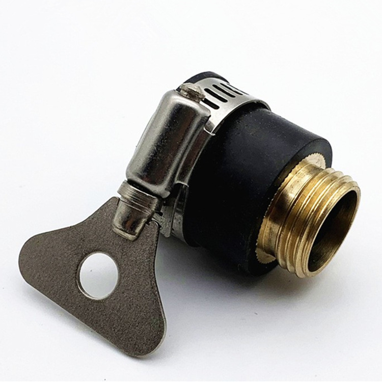  copper 4-point outer wire multi-purpose connector supports 4-point and 6-point faucet multi-function connector