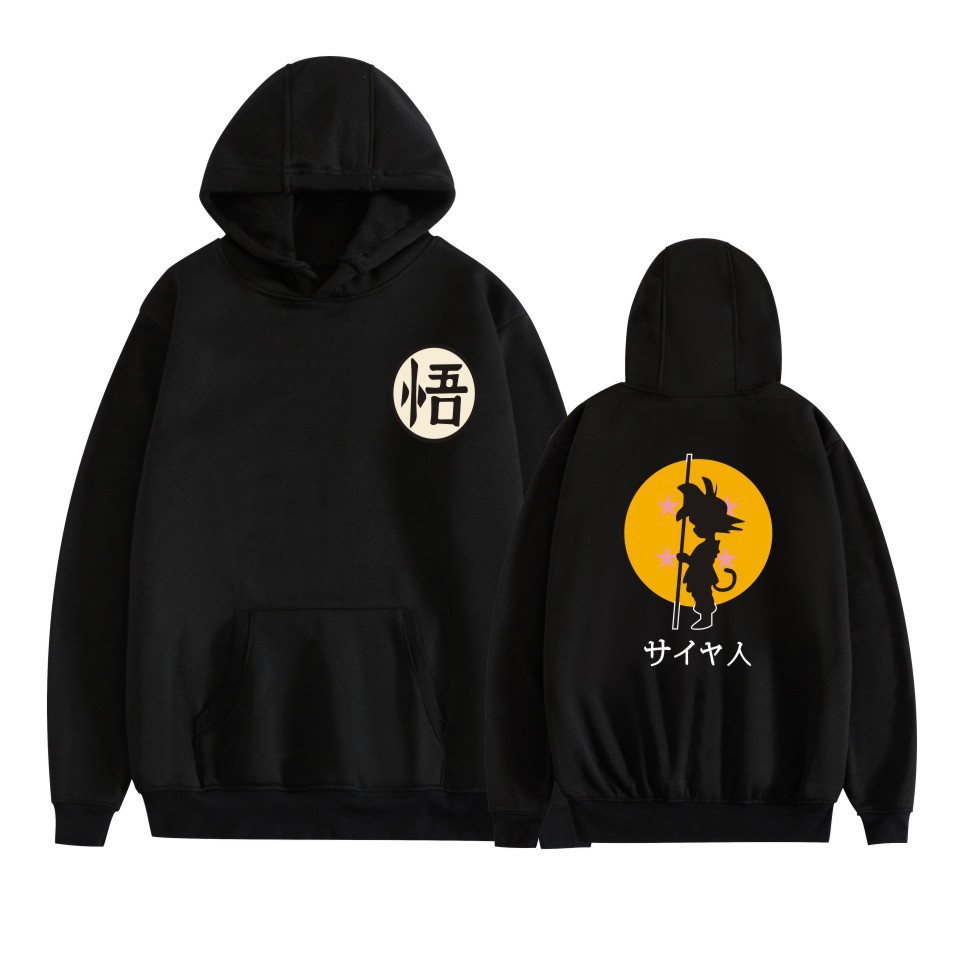 2023 cartoon dragonball Fairy Turtle hooded vests Wu couple vests coat men and women a generation of hair