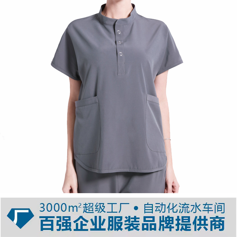  Hand Washing Clothes Elastic Hand Brush Clothes Long and Short Sleeve Female Doctor Clothes Operating Room Clothes Beauty Salon Work Clothes Set