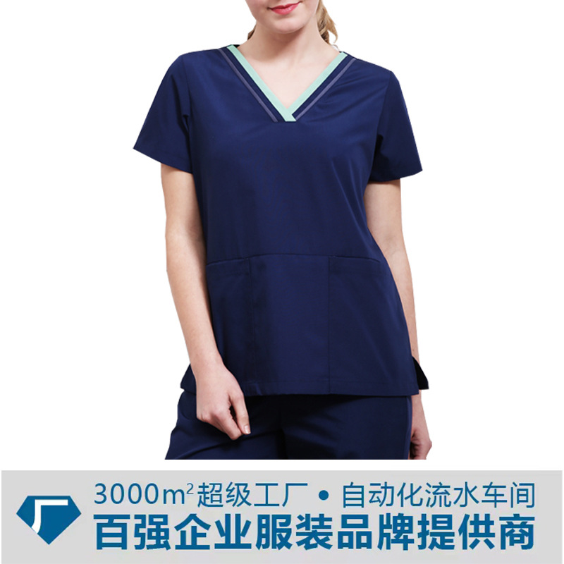  Wash Clothes Operating Room Isolation Clothes Work Clothes Short-sleeved Dentist Women's Long-sleeved Doctor Clothes Brush Hand Clothes Brush Hand Clothes