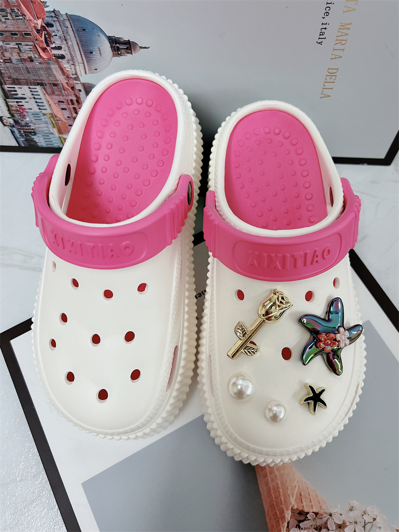   Cave Shoes DIY Accessories Starfish Pearl Garden Shoes Shoes Flower Shoes Shoes Buckle Removal Accessories