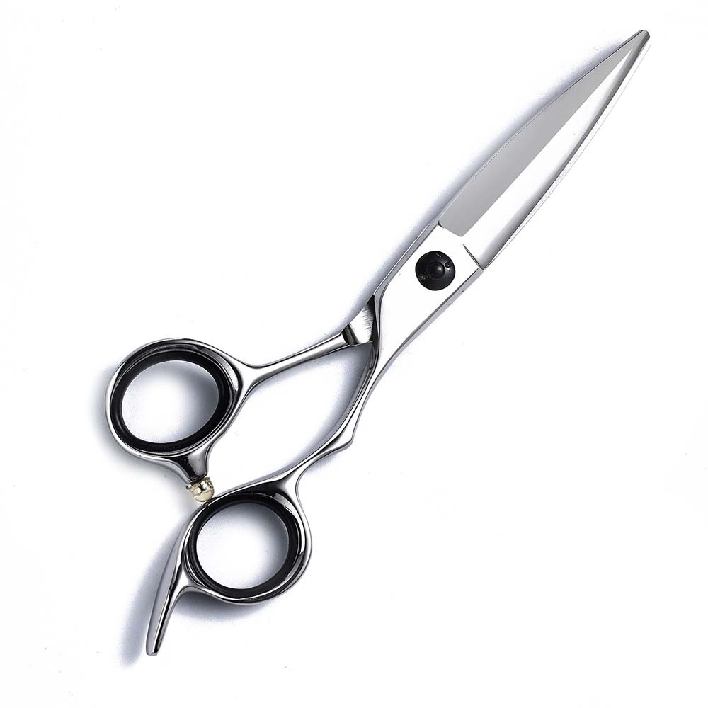 6 inch 440C fat scissors professional barber scissors stylist with hairdressing scissors slip pick fly pressure