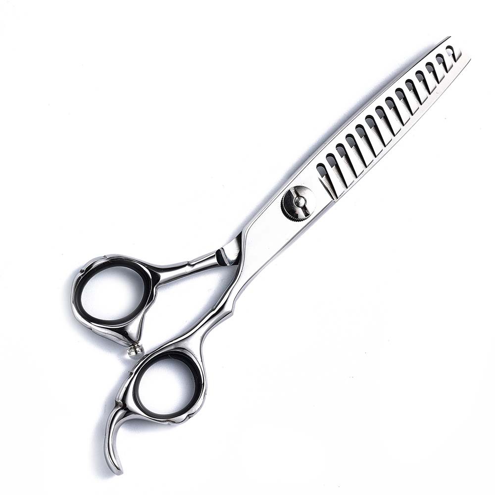 Professional fish bone scissors tooth scissors thin men's hair inch broken hair barber scissors hairdressing scissors hairdresser  genuine goods