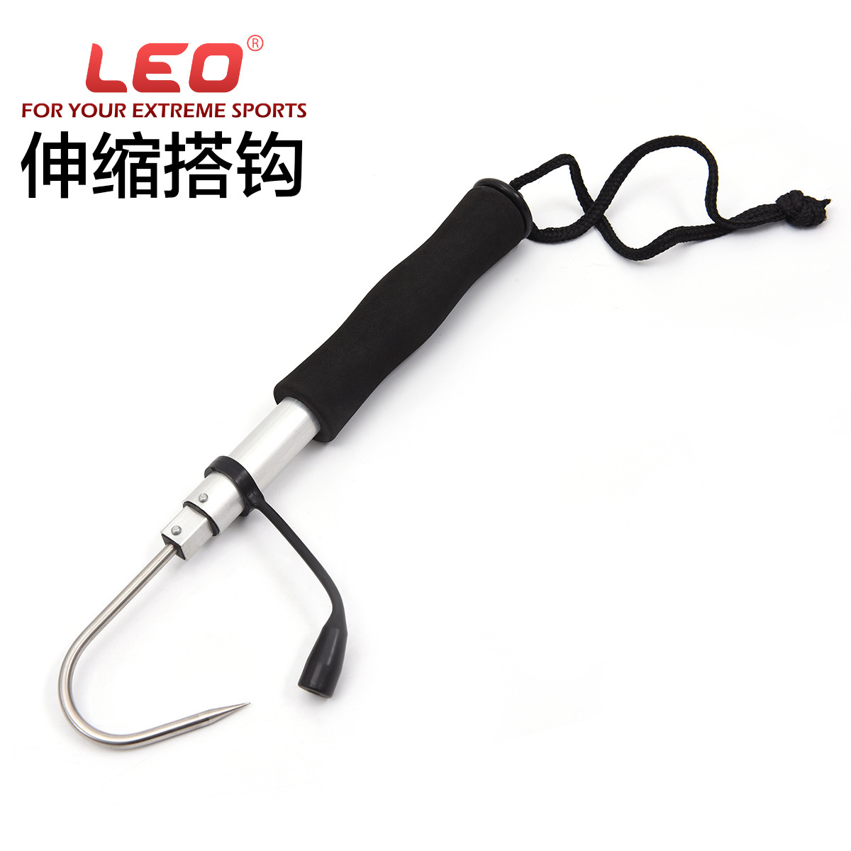 27527 LEO/Leo 60cm stainless steel aluminum alloy hook fishing gear