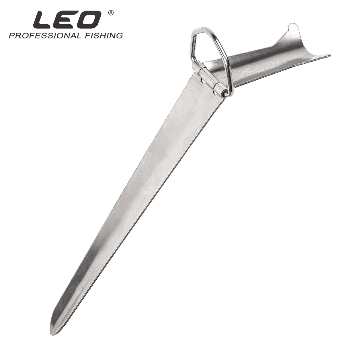 27858 LEO/Leo [Stainless Steel Iron Plate Insertion] Folding Sea Fishing Rod Battery Bracket Fishing Gear