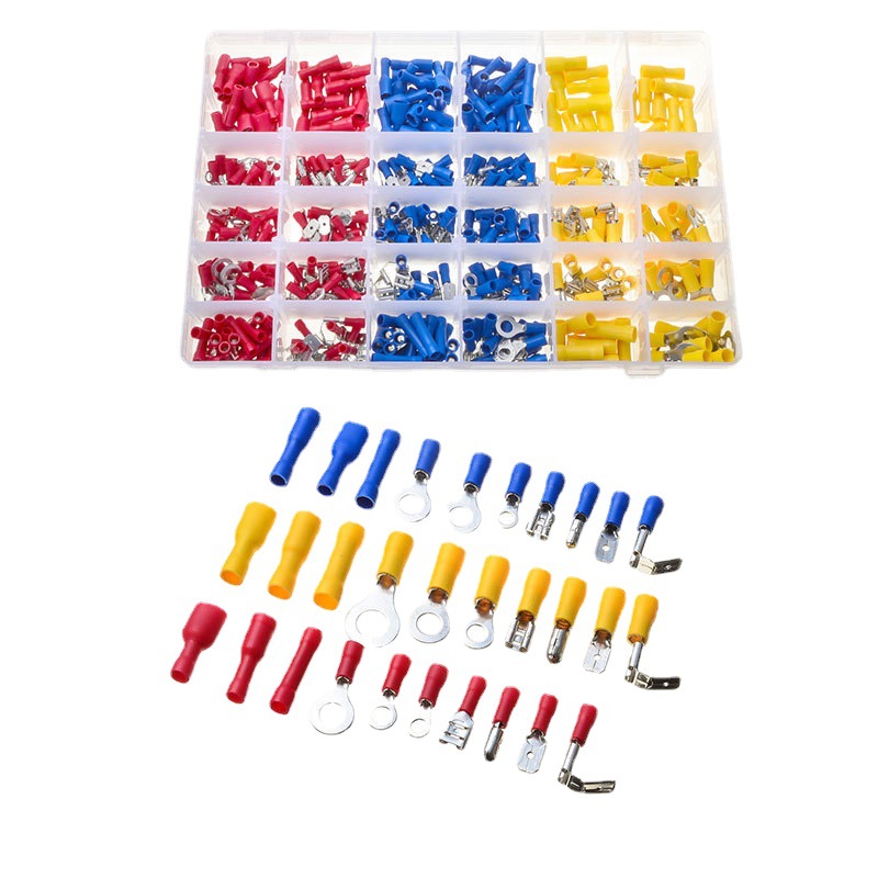 480pcs cold-pressed terminal insulated terminal suit cold-pressed terminal