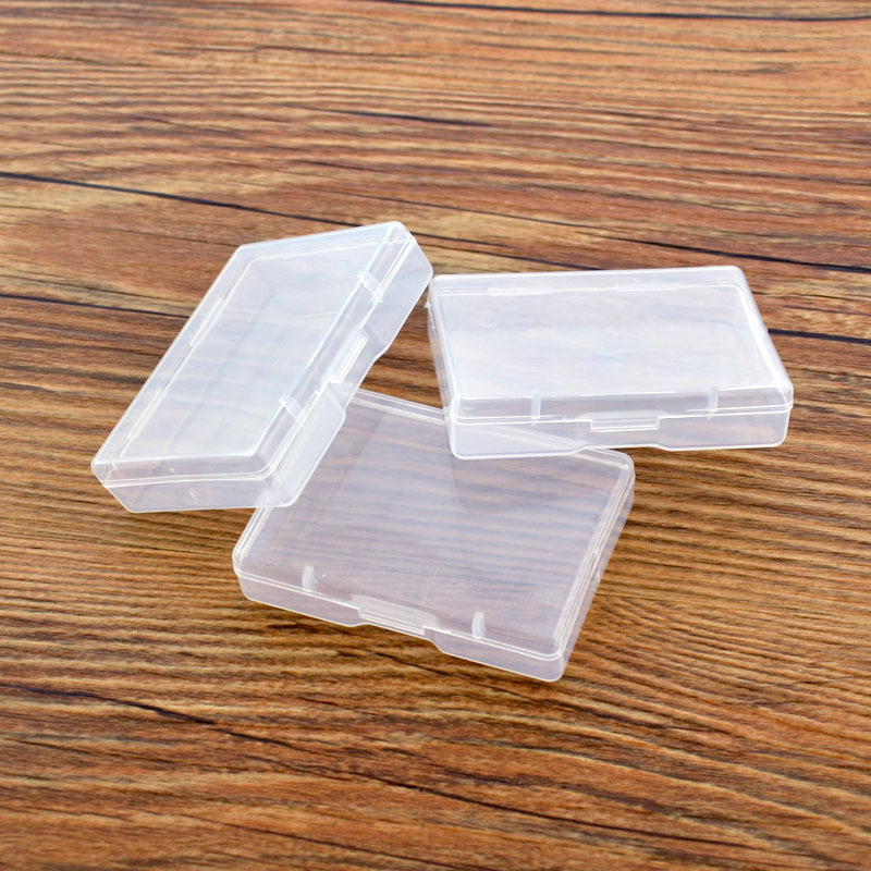 Mini compact storage box transparent plastic sewing box multifunctional storage sewing bag storage box