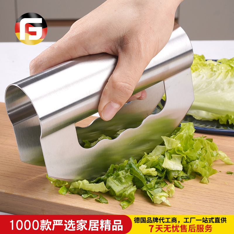  Full Stainless Steel Double Head Cut Salad Salad Chipper Vegetable Cheese Cheese Cutter Vanilla sword