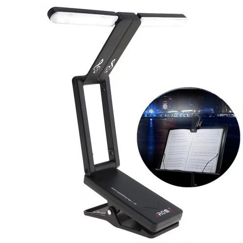 Anoma Aroma foldable led stand light rechargeable table light stand piano light AL-1 Li battery light