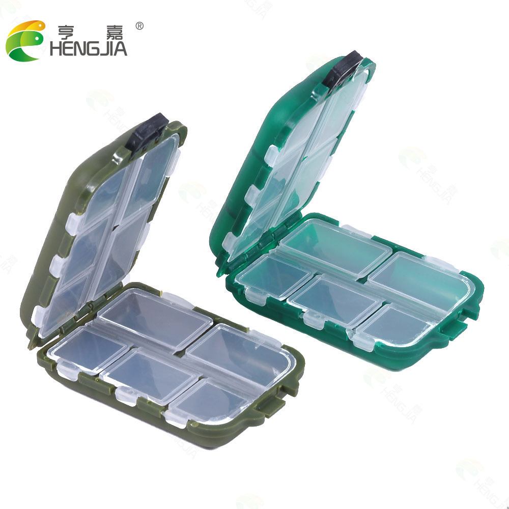 10-box Flip Fishing Gear Accessories Box Plastic Fishing Box Luya Fishing Box Storage Box