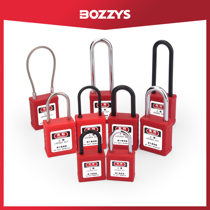 Industrial safety lock loto lock tag out energy isolation open anti-magnetic explosion-proof lock insulation engineering padlock