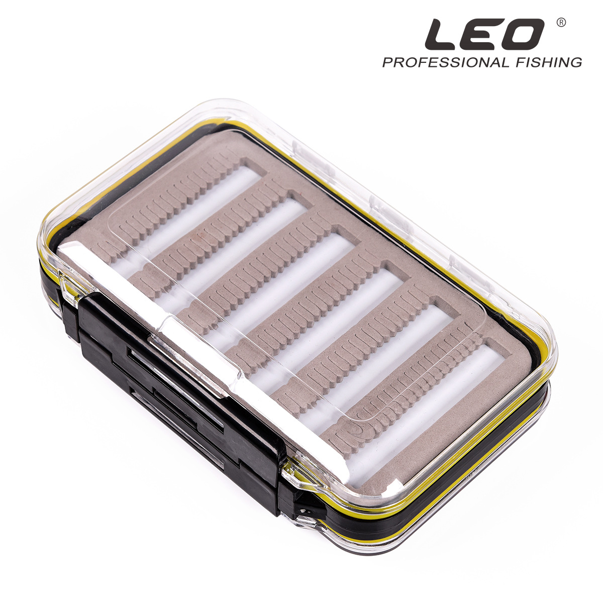 27776 LEO [Transparent Double-sided Waterproof Fly Box] Luyafei Fishing Hook Accessories Box Fishing Gear Box suit