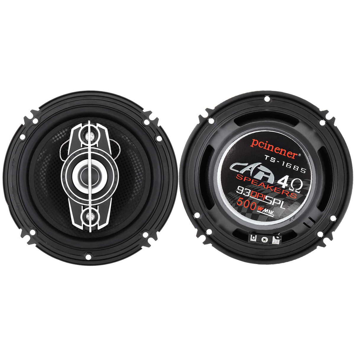   car horn 6.5 inch speaker modified 500W coaxial audio horn subwoofer TS-1685