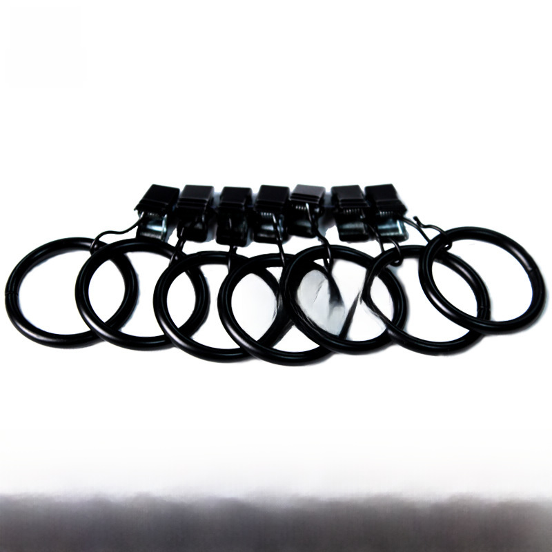 Curtain clip metal buckle curtain ring electroplated paint curtain hanging ring   curtain clip