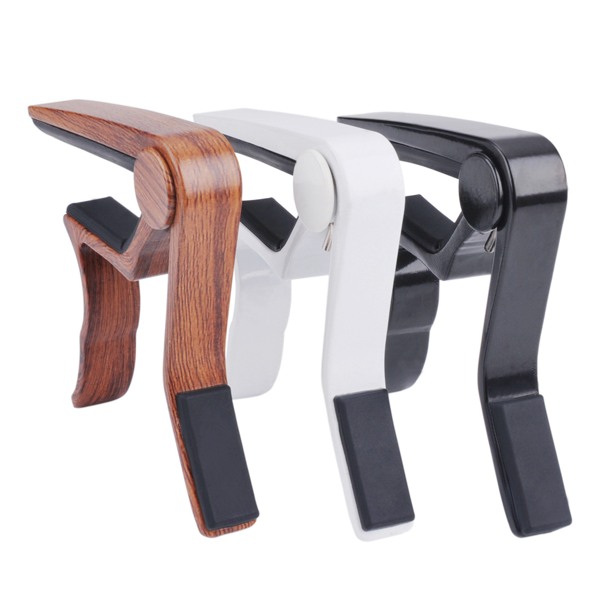   supply long tail middle gripper capo wood grain capo third generation D middle gripper