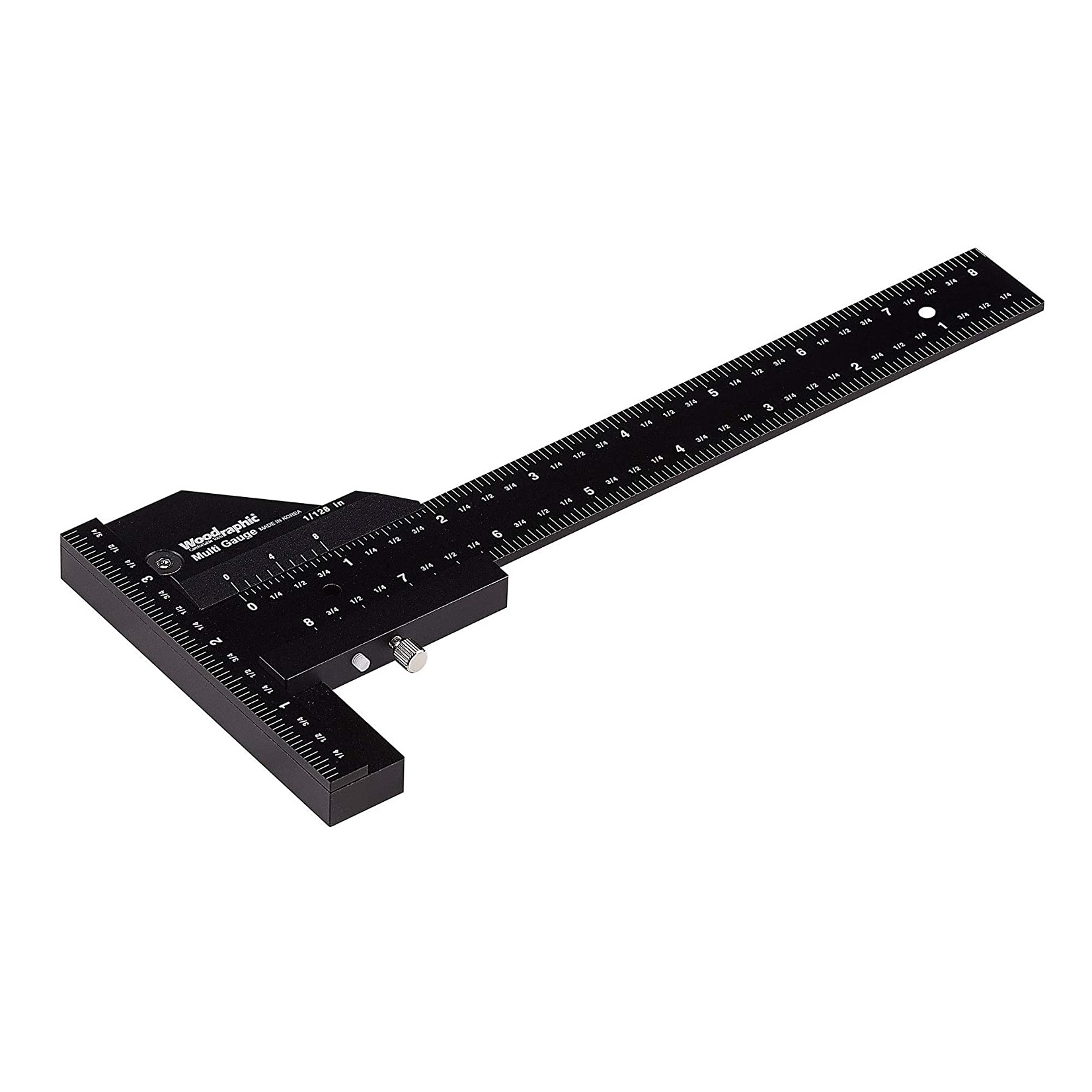 Woodworking multi-function scribing ruler aluminum alloy T-shaped ruler woodworking Scriber multi-function measuring ruler Scriber