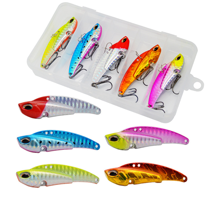 Luya bait VIB vibration fish sequins 21G freshwater sea fishing beak fake bait bait