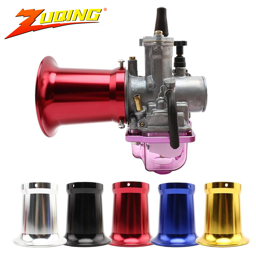 Carburetor modified air filter cup 50mm PE VM interface air cup motorcycle accessories CNC carburetor