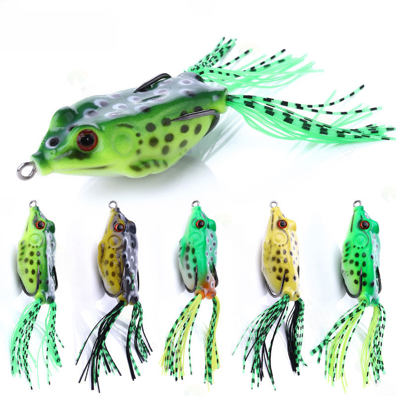 HENGJIA HENGJIA Blackfish Soft Bait 6cm12g  Boxed Thunderfrog Luya Bait Fishing Fake Bait