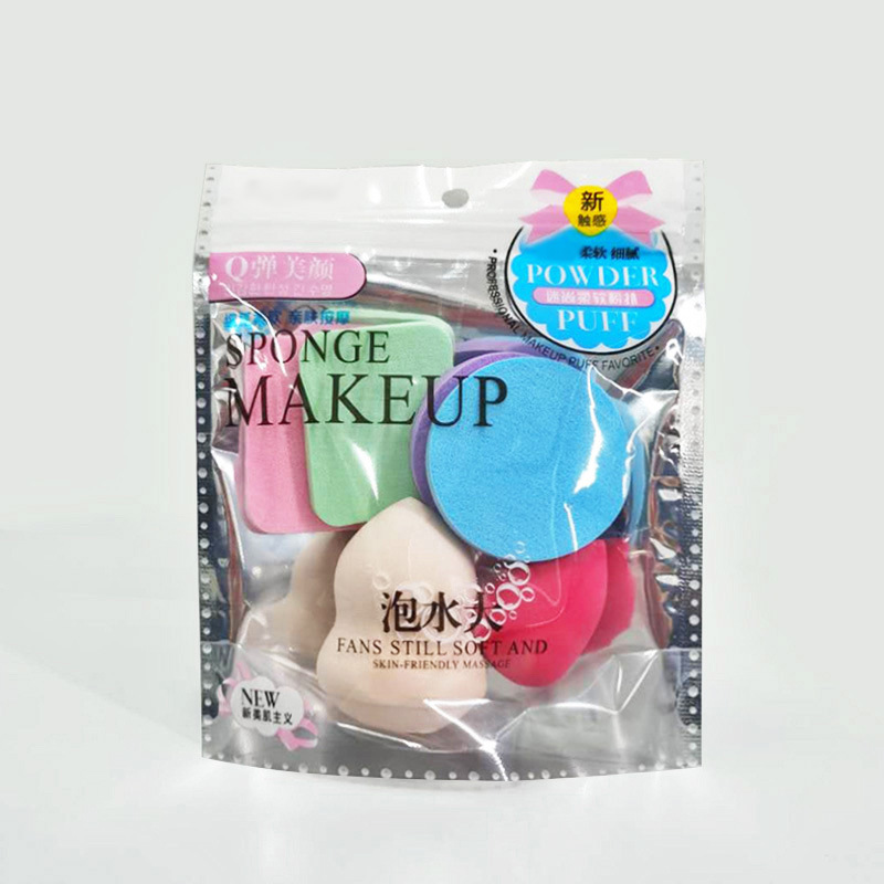 6-Piece Makeup BB cream puff wet and dry dual-use makeup puff suit sponge Foundation puff